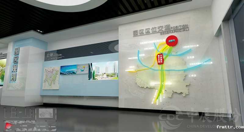 彭山经济开发区规划展览馆