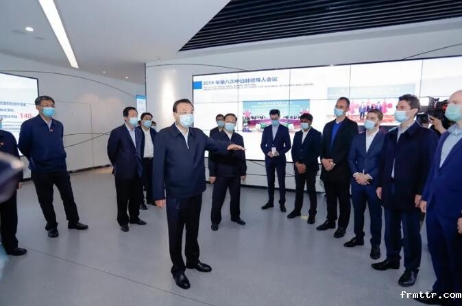 总理到成都考察，由frmttr设计及施工的中国-欧洲中心展厅火了