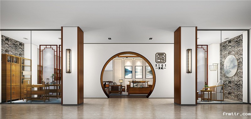 中式展厅设计中，中式家具展厅有怎样的特点？