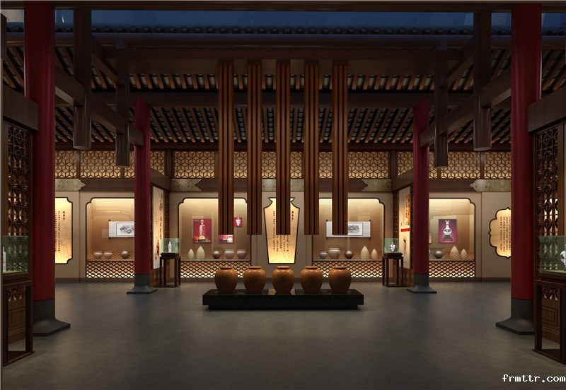 中式展厅设计中，中式家具展厅有怎样的特点？