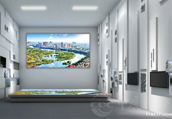 天府新区规划视高展厅