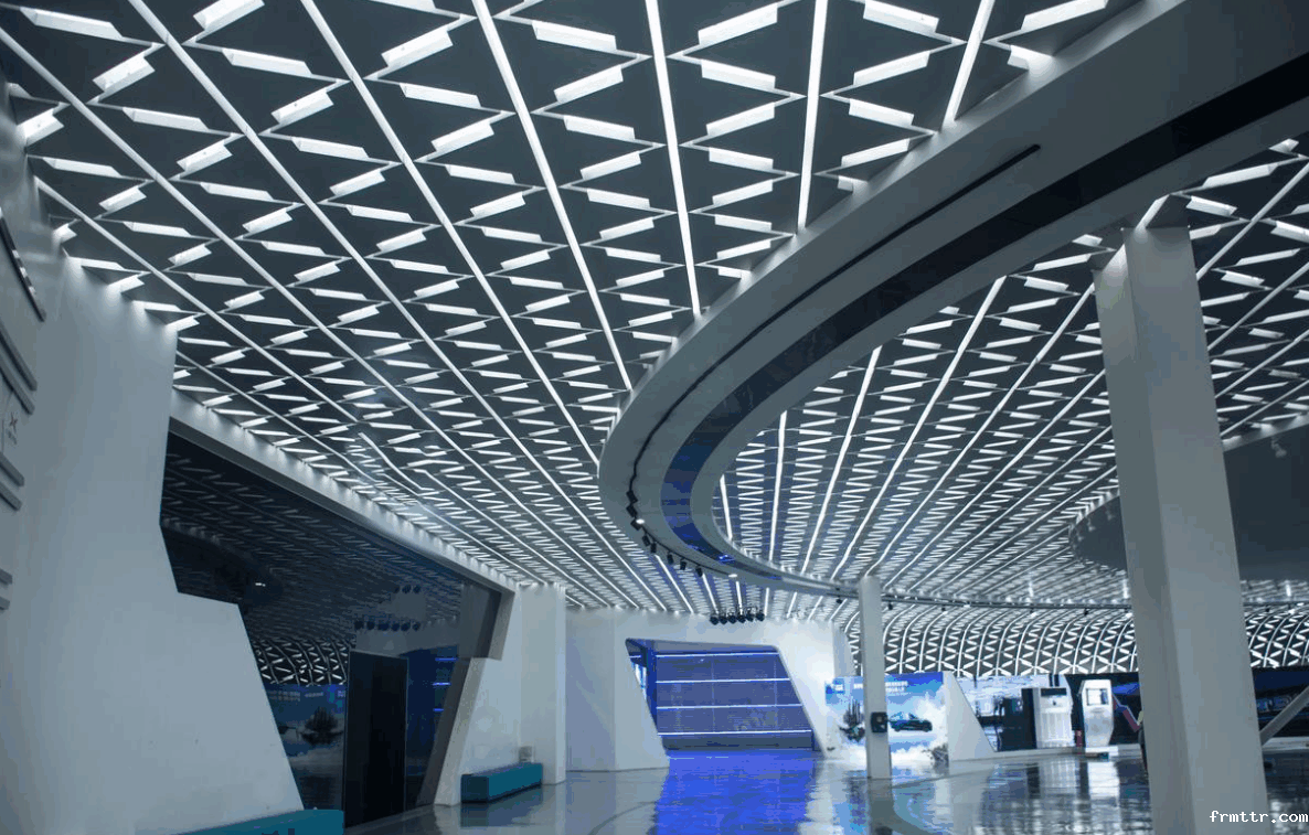 展厅设计施工解析：铝单板在展陈施工中的应用