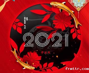 2021frmttr的元旦祝福，请收下！