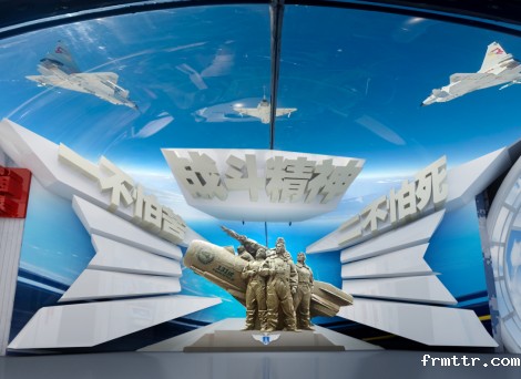 云南某空军部队展馆